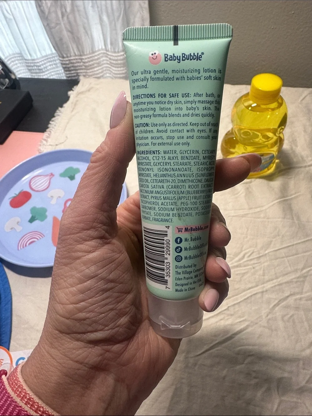 Baby Bubble strap tube